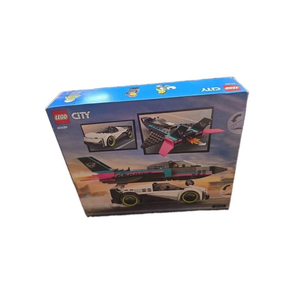 60489 LEGO® City Great Vehicles Jet vs. Car Playset playset for ages 6 and Up